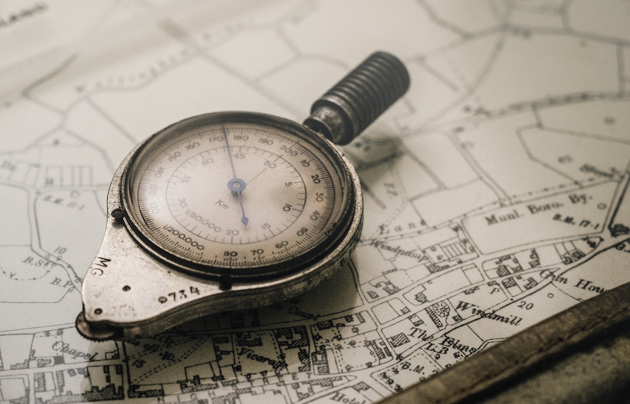 Map measure photo by Alexander Andrews on Unsplash